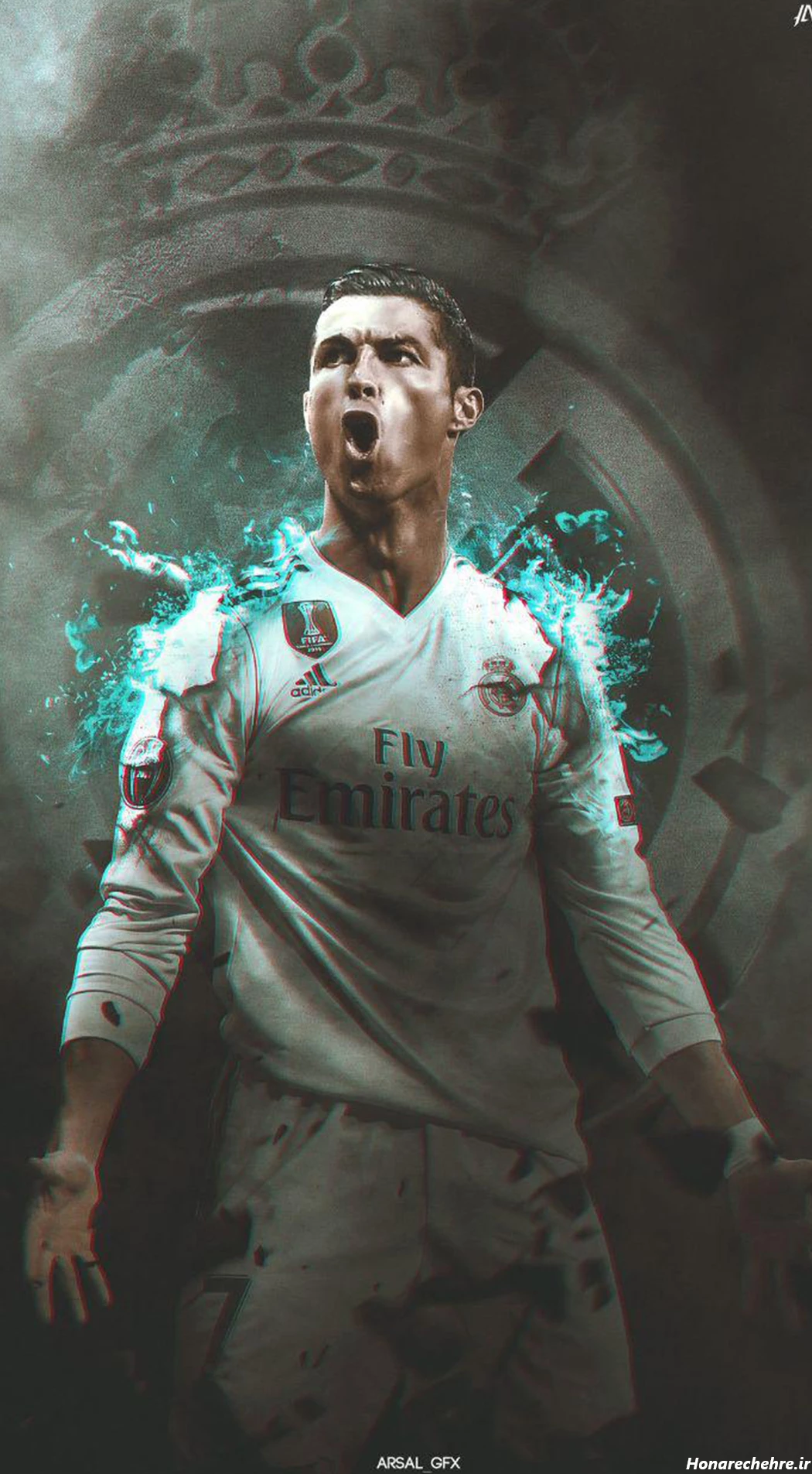 عکس رونالدو برای صفحه گوشی خفن