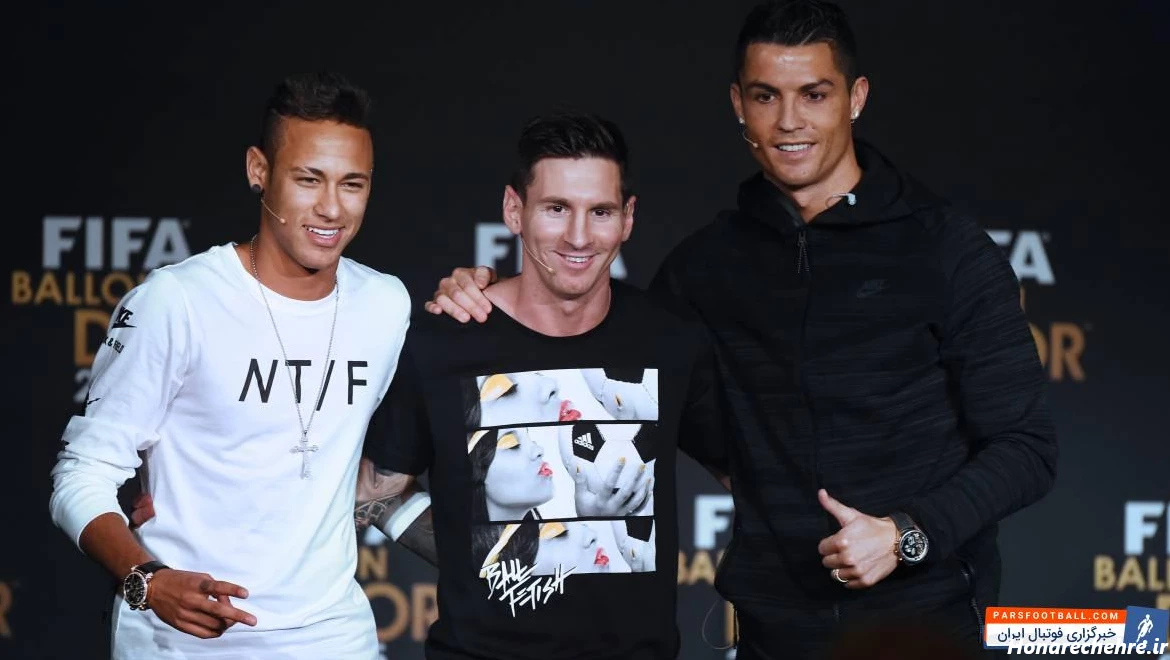 عکس مسی و نیمار