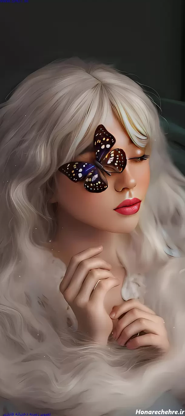 تصویر زمینه دخترانه شیک و باکلاس