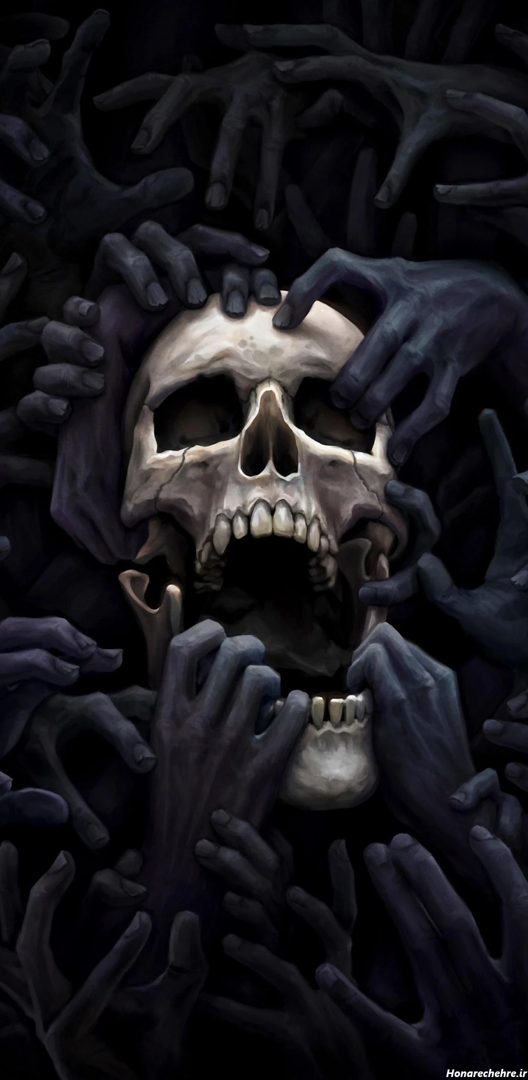 تصویر زمینه پسرانه ترسناک متحرک