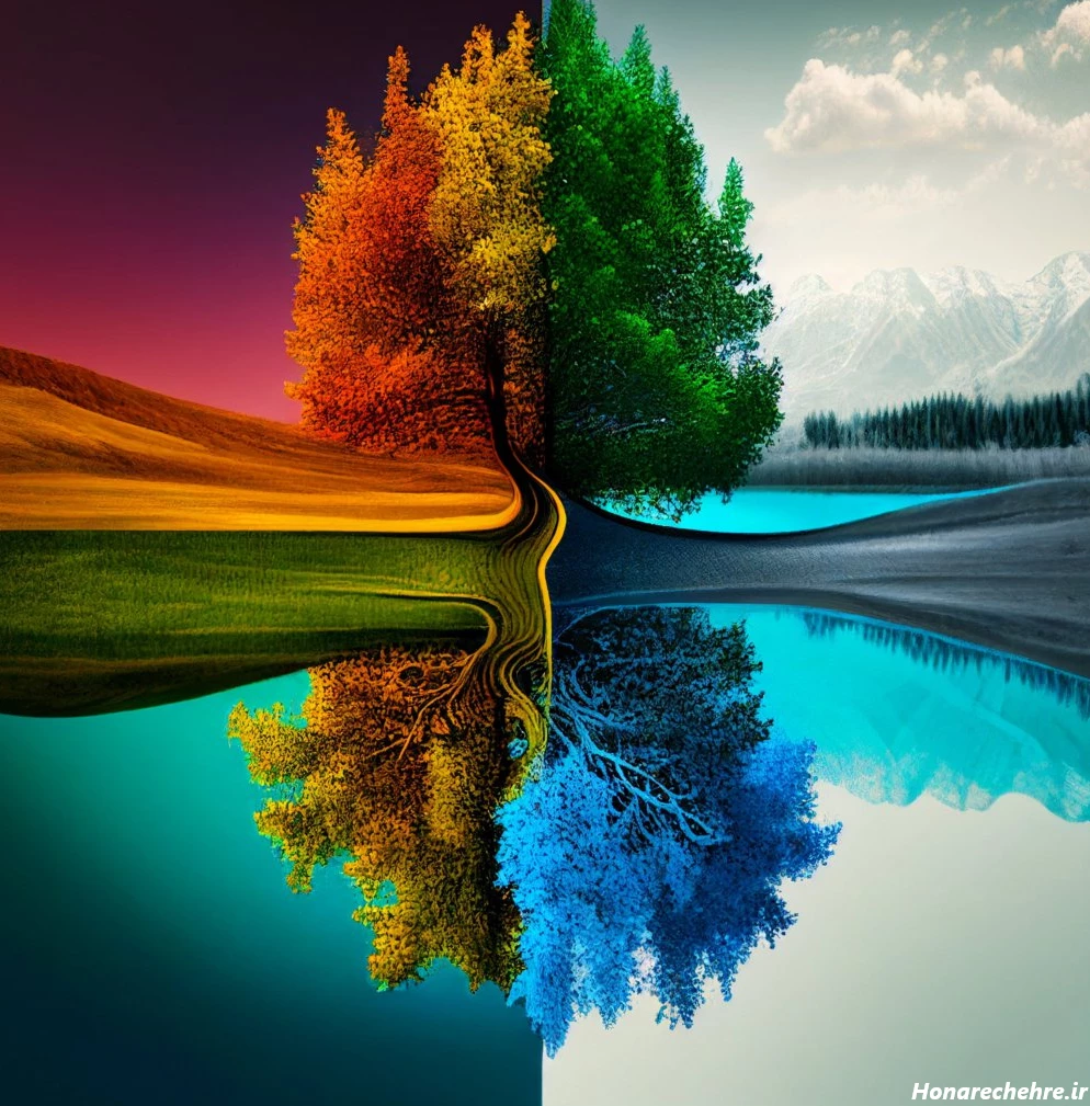 عکس طبیعت ساده