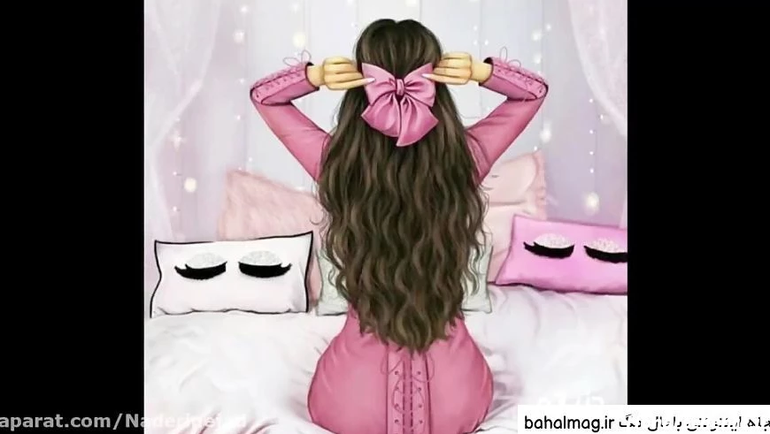 تصویر زمینه دخترانه شیک و باکلاس