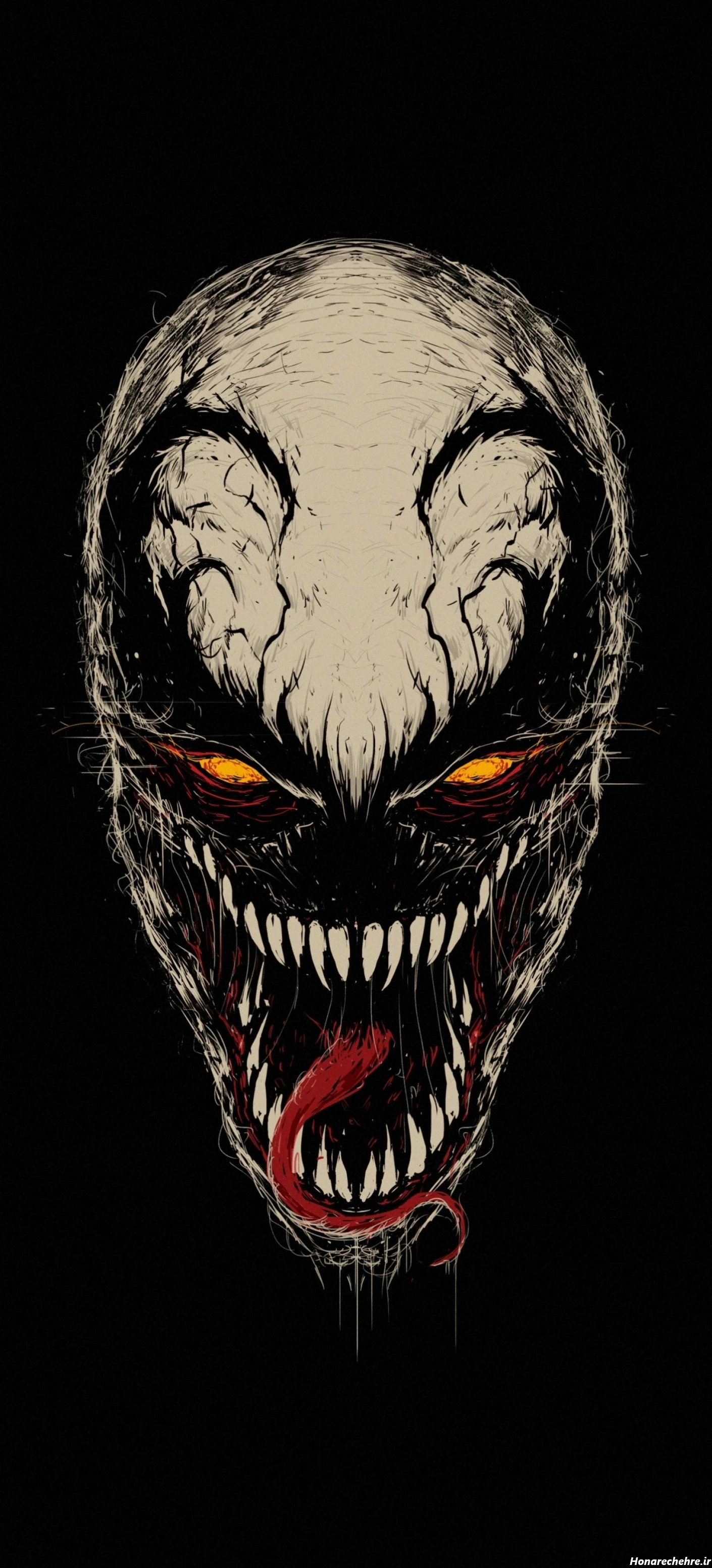 تصویر زمینه پسرانه ترسناک متحرک