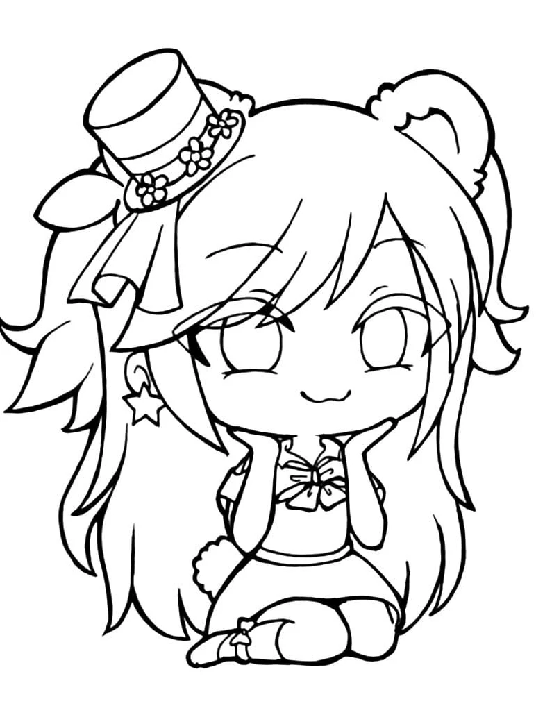 عکس انیمه کیوت سیاه پسرانه