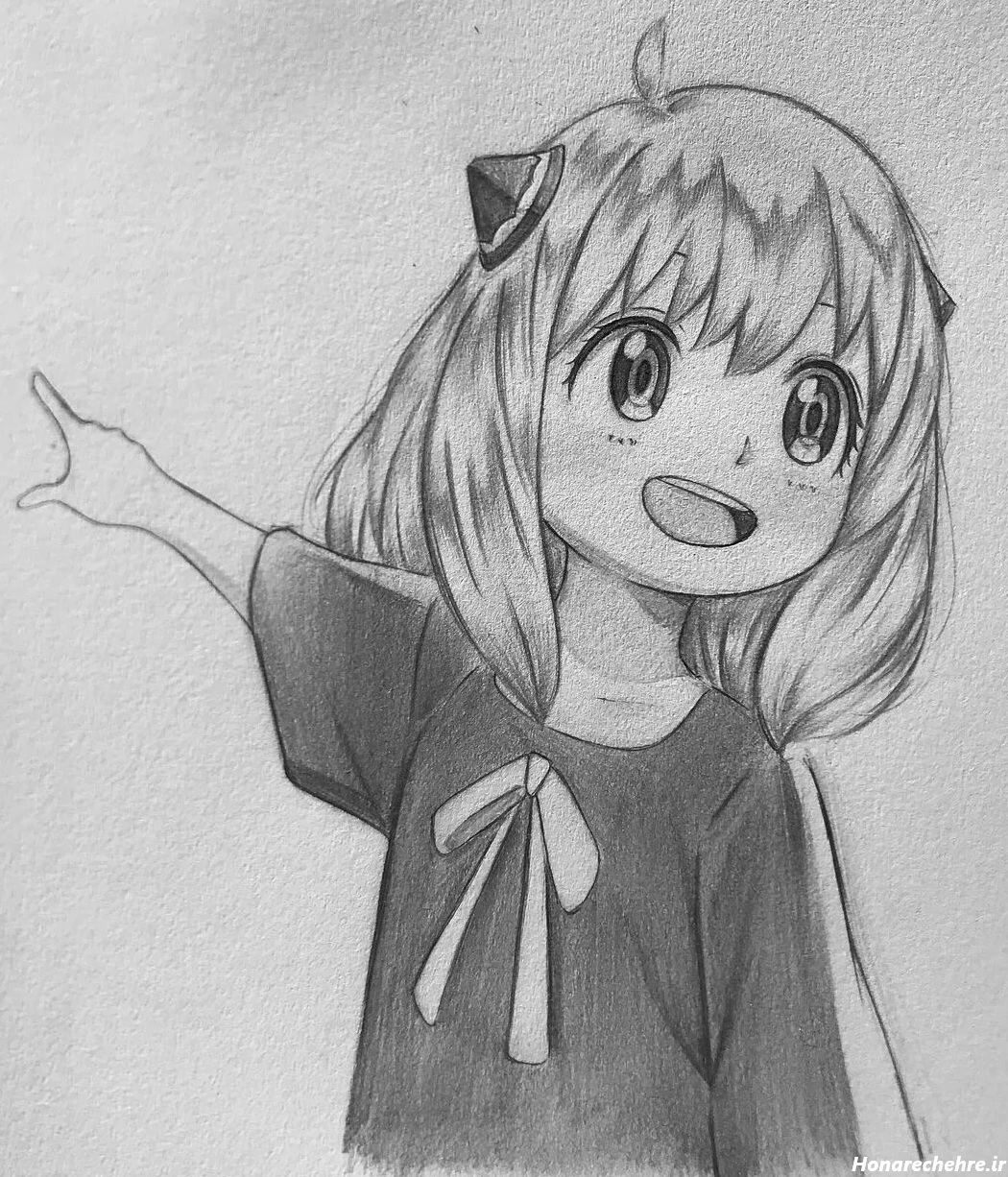 عکس انیمه کیوت سیاه پسرانه