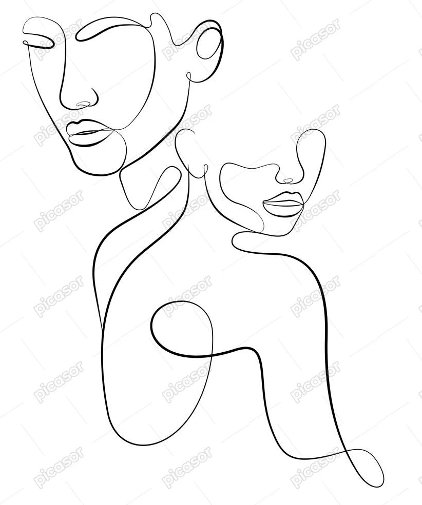 عکس دختر بدون چهره خارجی