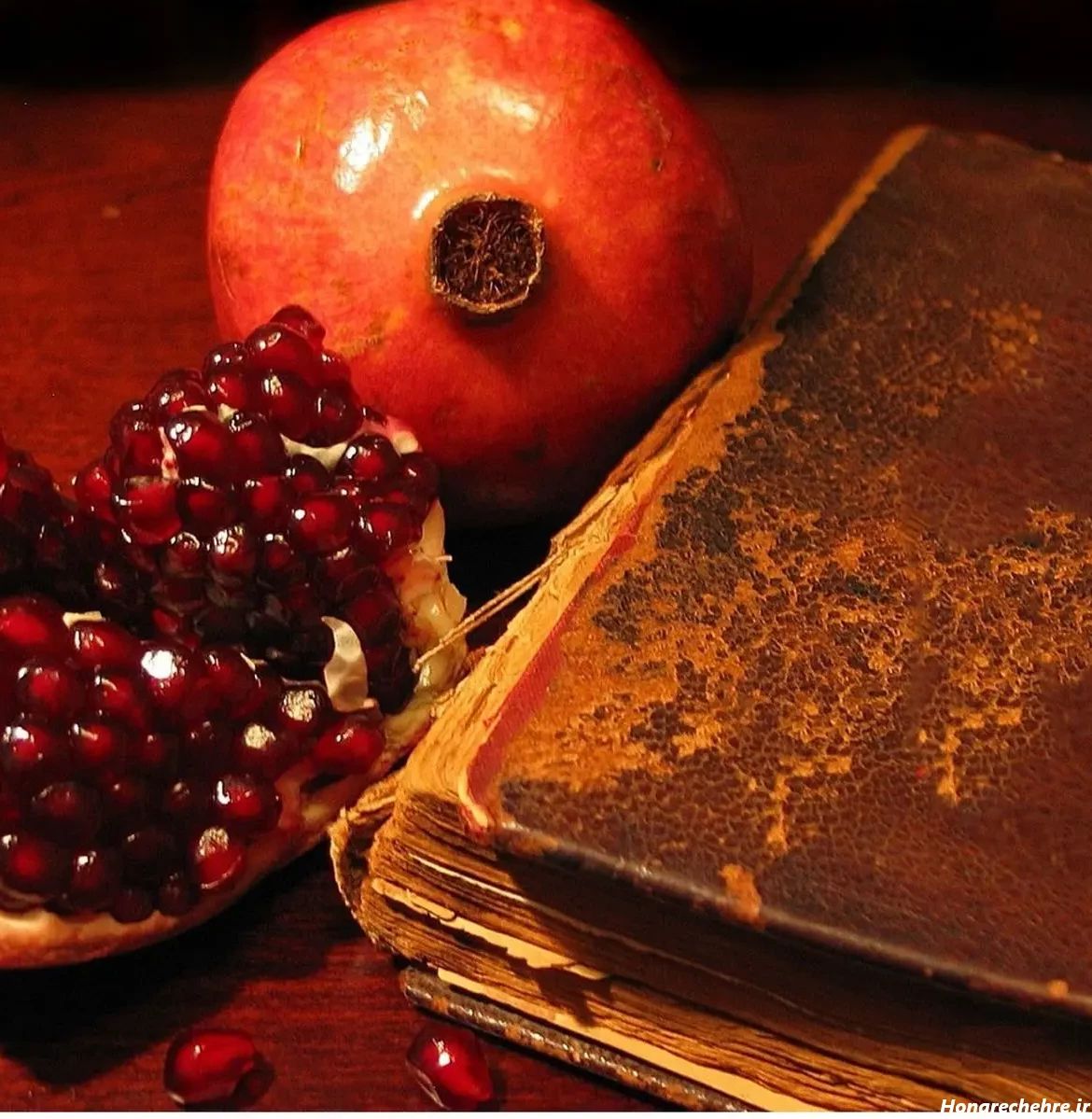 تزیین انار برای مدرسه