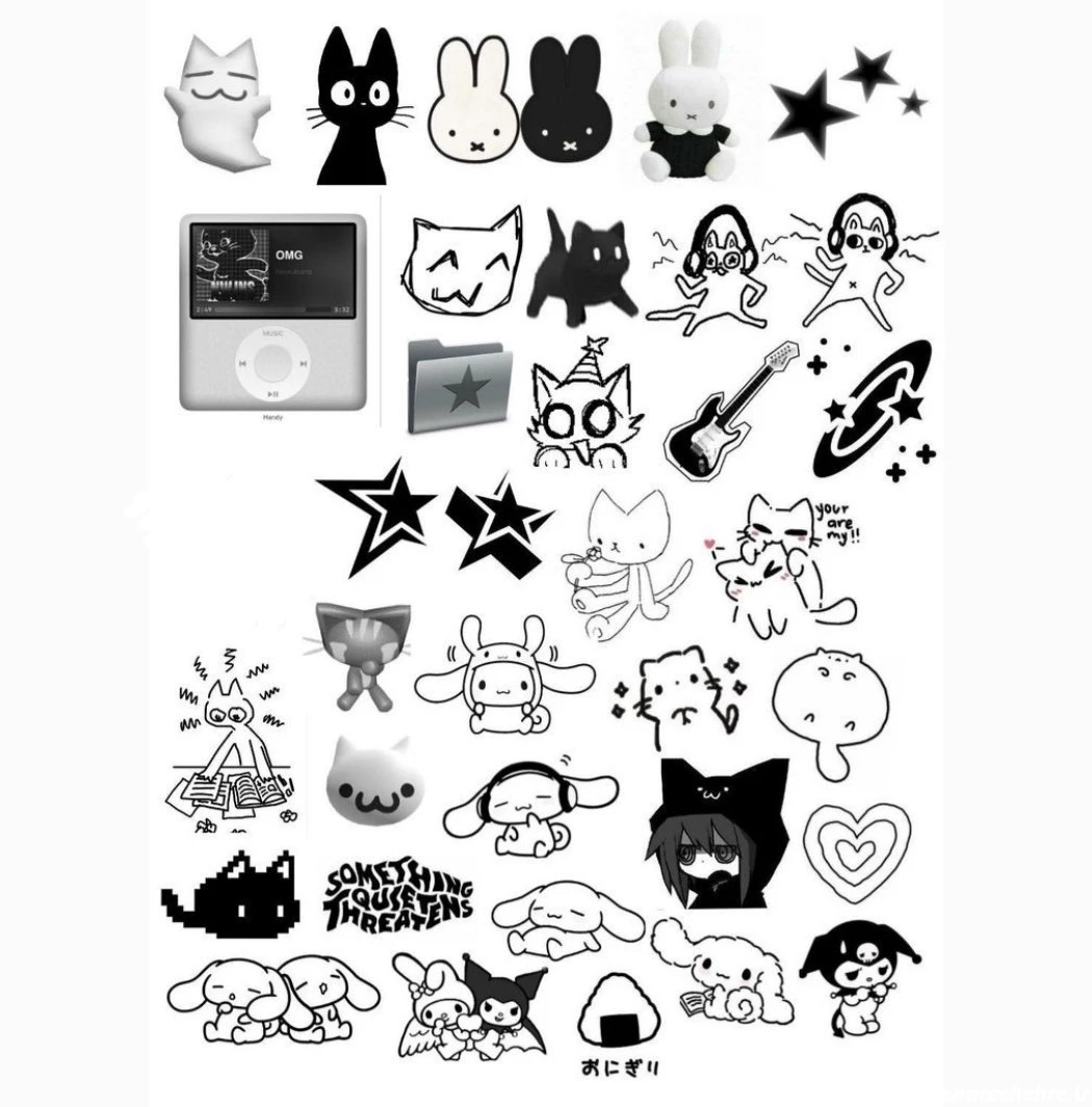 عکس انیمه کیوت سیاه پسرانه