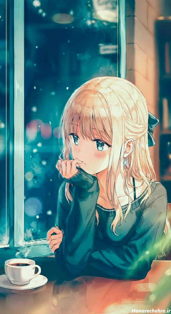 عکس انیمه کیوت سیاه پسرانه