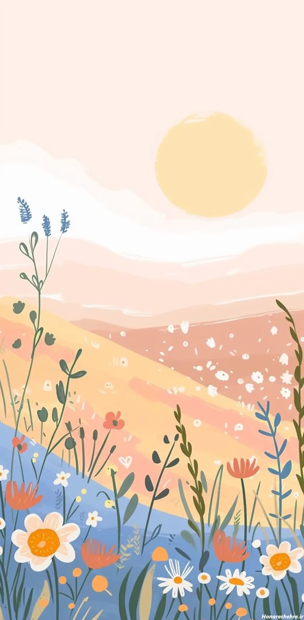 تصویر زمینه دخترانه شیک و باکلاس