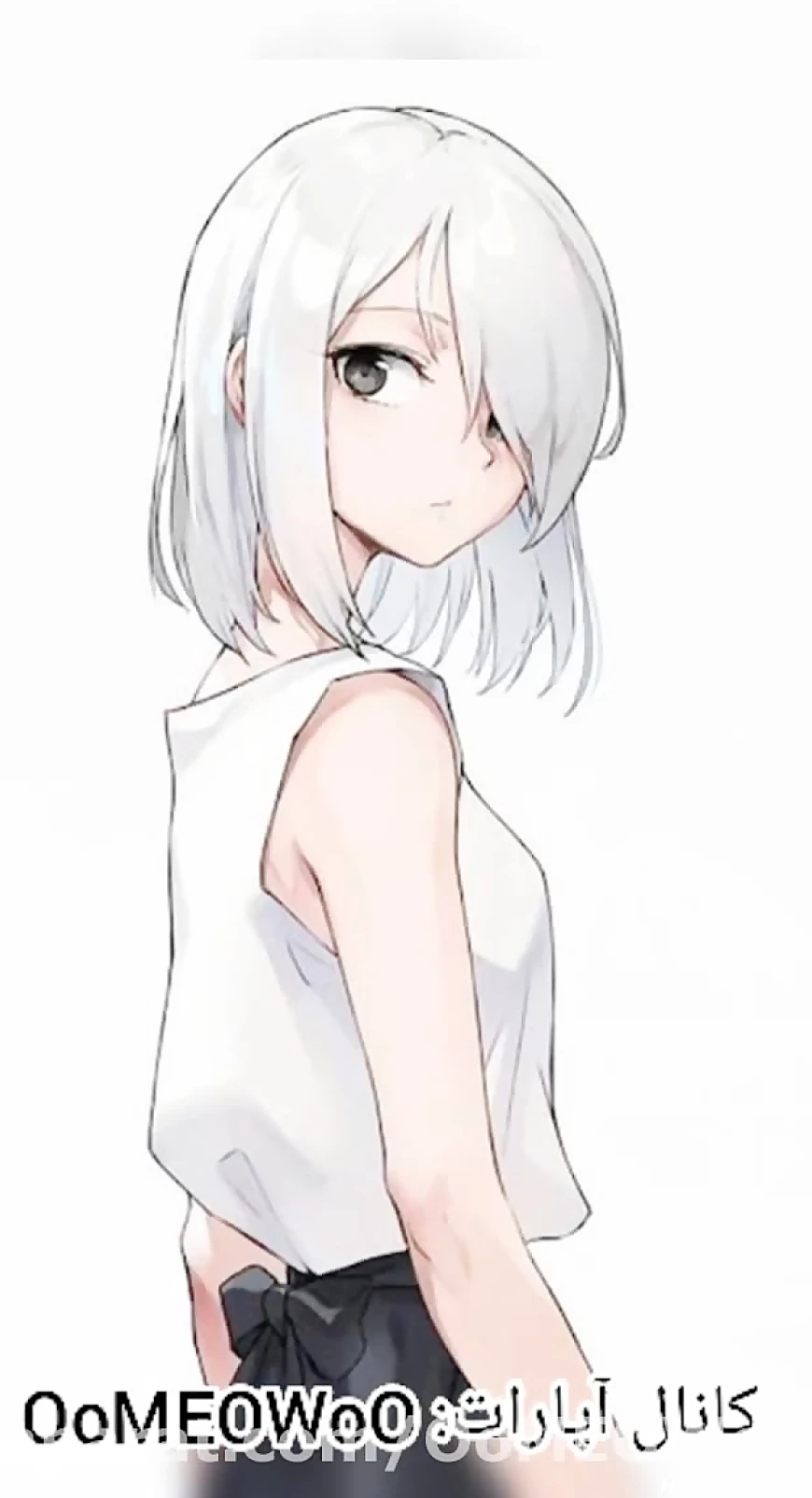 عکس انیمه کیوت سیاه پسرانه