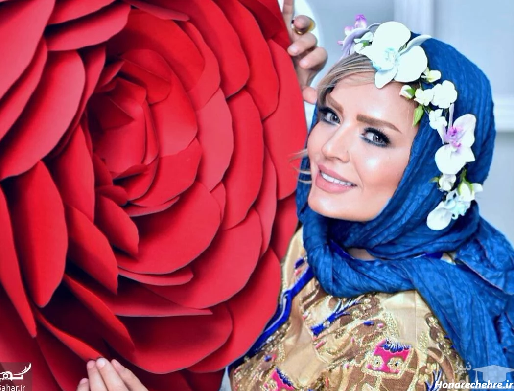 تیپ سبزرنگ سپیده خداوردی؛ انتخابی جذاب و شیک برای روزهای بهاری