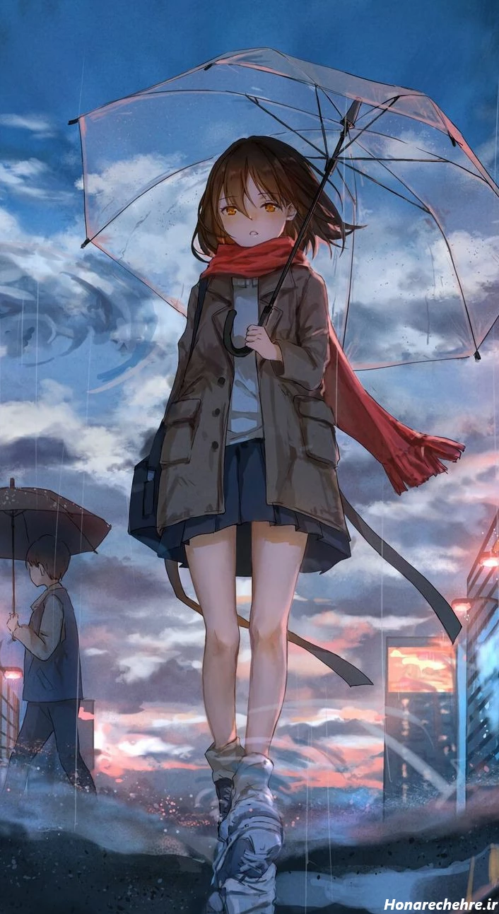 عکس انیمه کیوت سیاه پسرانه