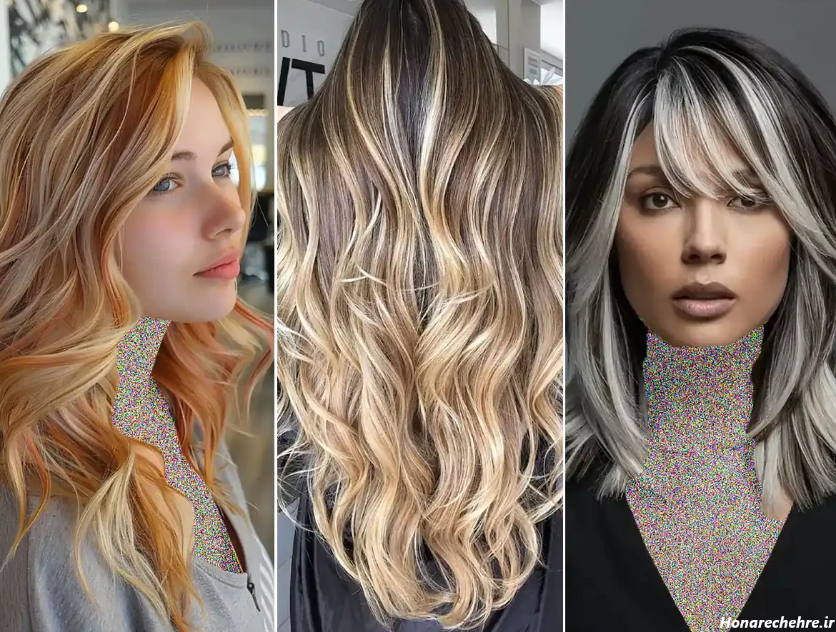 رنگ شکلاتی و مش استخوانی