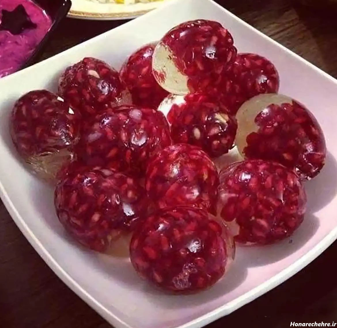 تزیین ژله لیوانی
