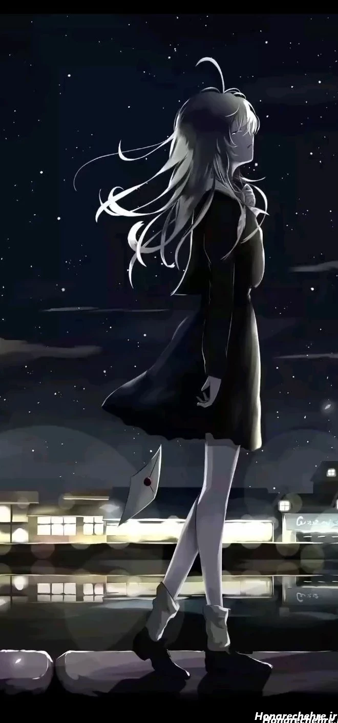 عکس انیمه کیوت سیاه پسرانه