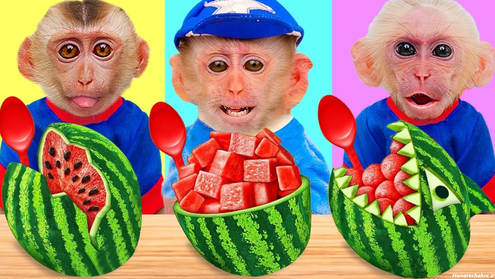 عکس میمون ترسناک