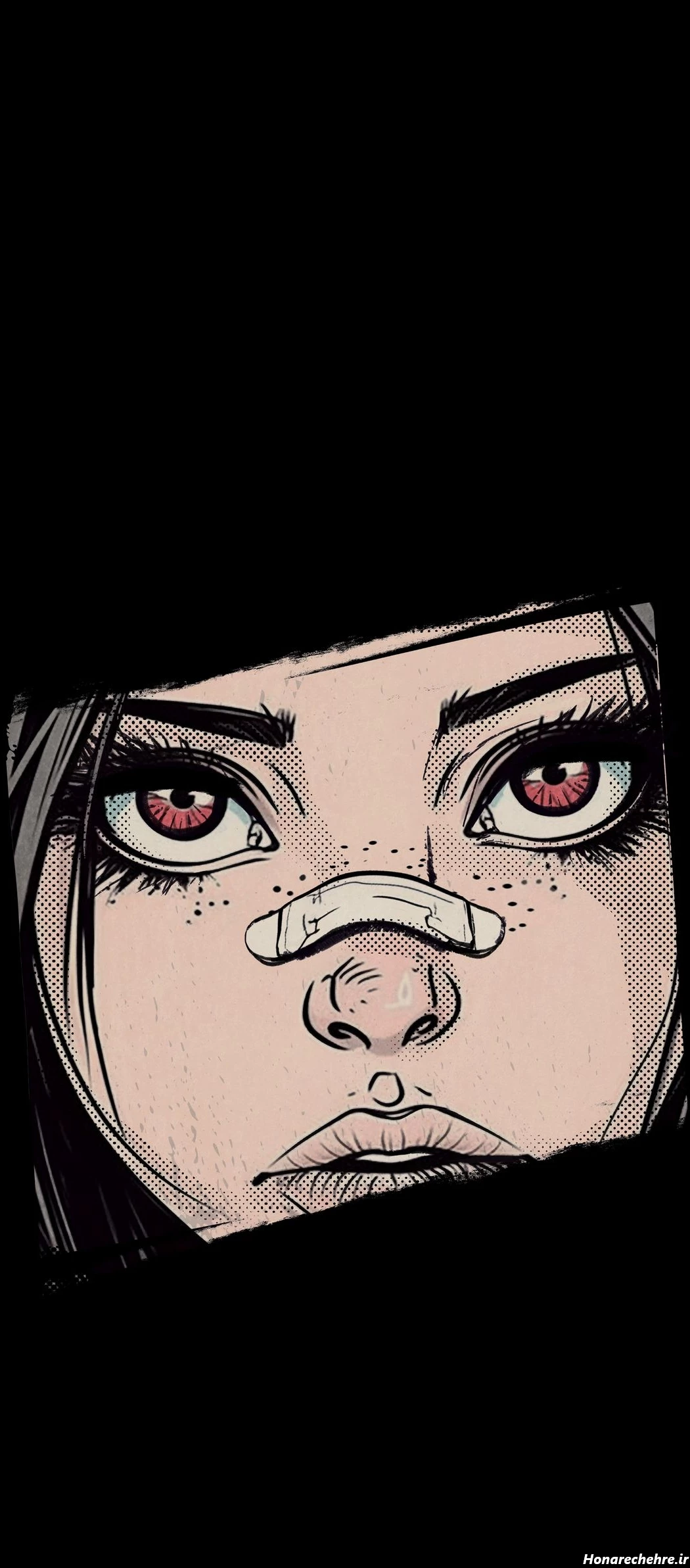 پروفایل مشکی ساده