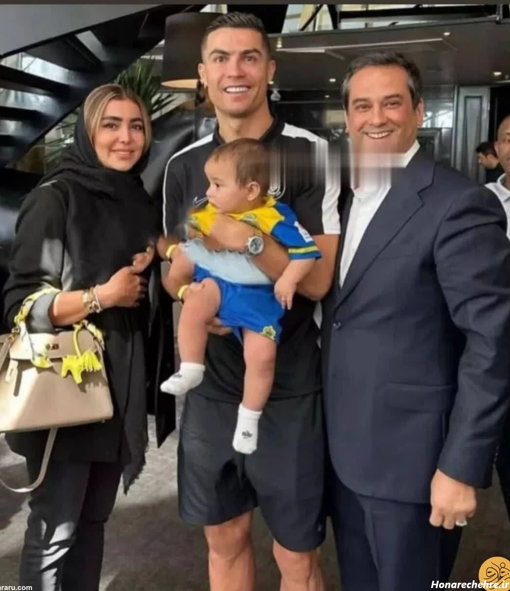 عکس رونالدو و همسرش در تخت خواب