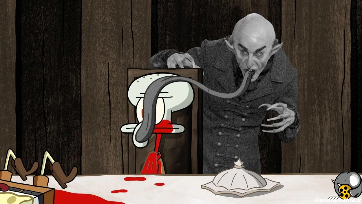 عکس باب اسفنجی واقعی ترسناک