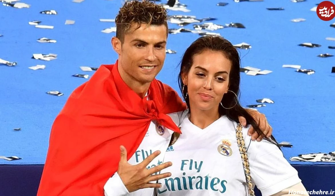 عکس رونالدو و همسرش در تخت خواب