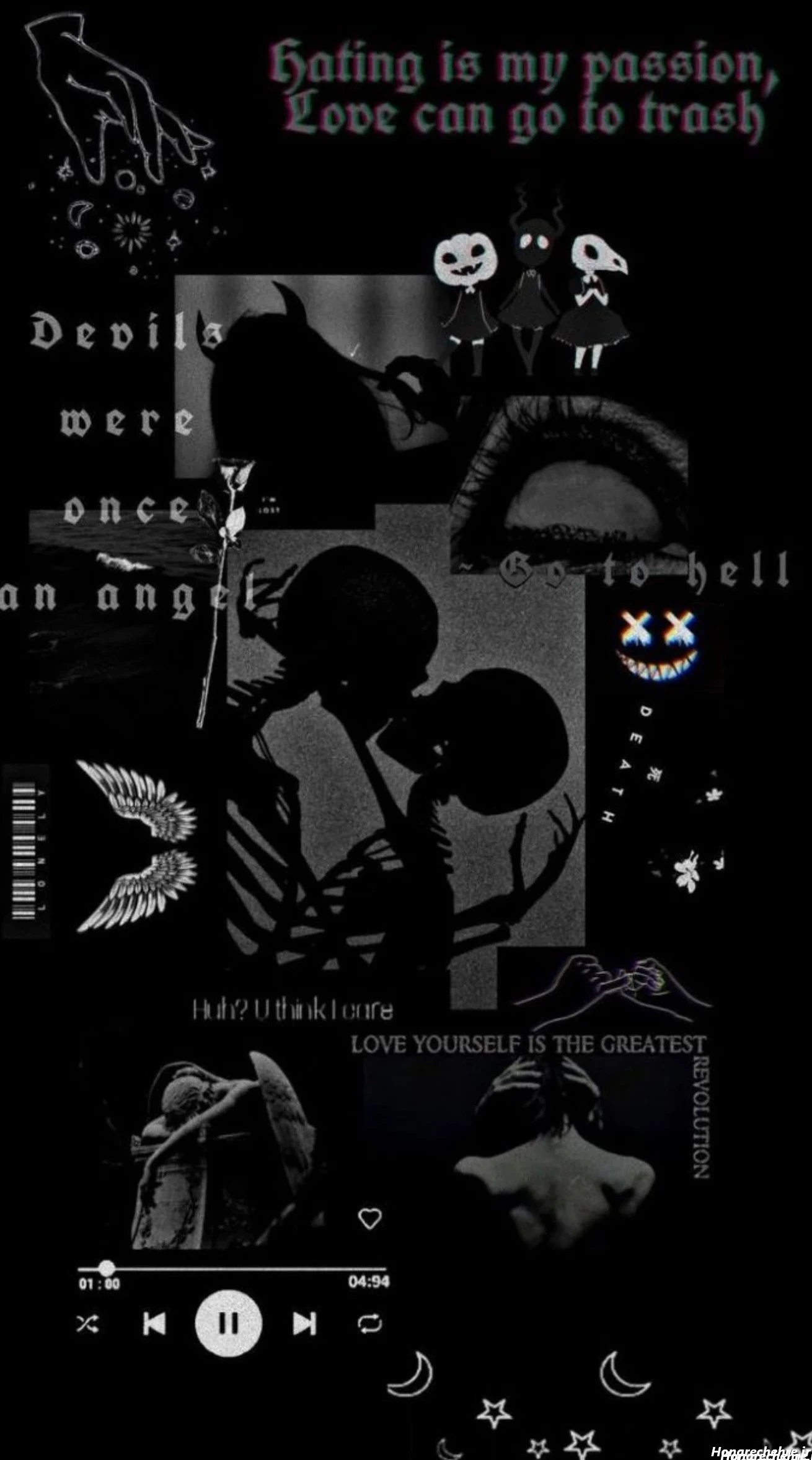 بک گراند مشکی خالی