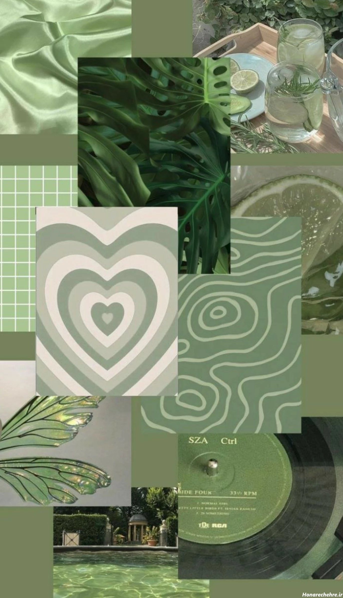 عکس سبز پاستیلی