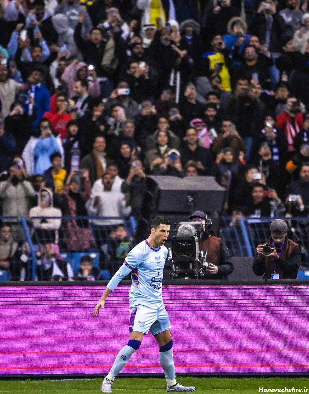 عکس شادی گل رونالدو