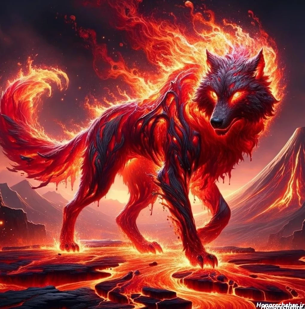 عکس گرگ واقعی برای پروفایل