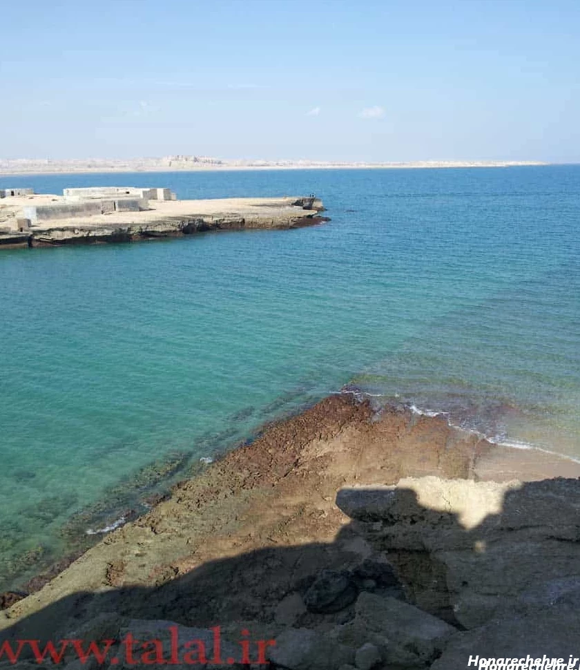 عکس قشم در شب