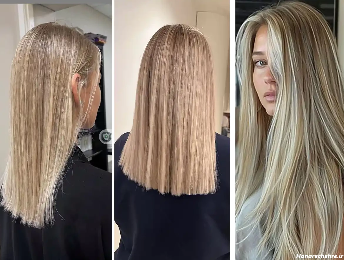 عکس دختر مو بلوند از پشت