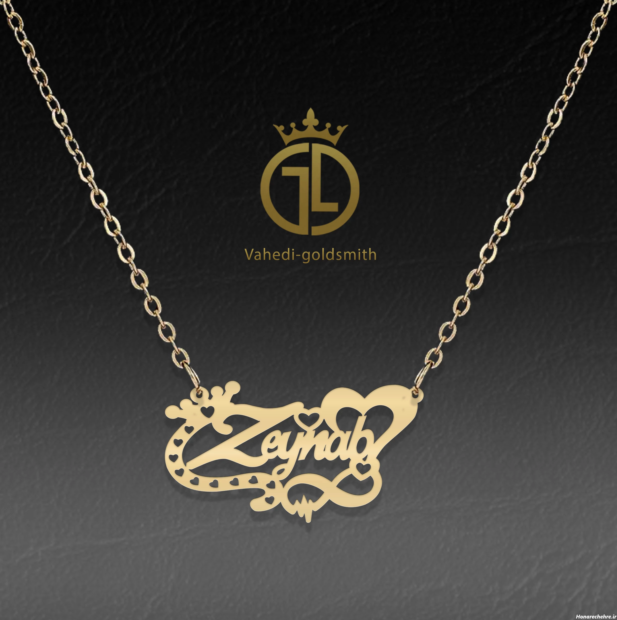 آویز گردنبند اسم زینب ( لاتین ) Z.L.G.004 – فروشگاه طلا و ...