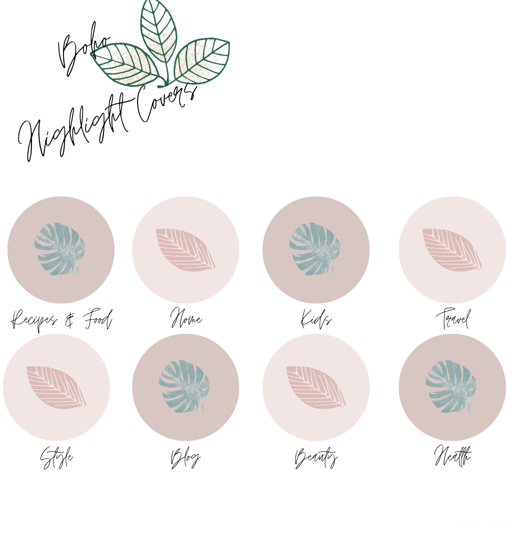 کاور هایلایت مینیمال دخترانه