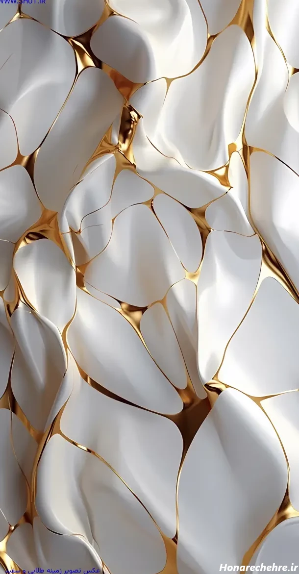 تصویر زمینه مشکی طلایی دخترانه