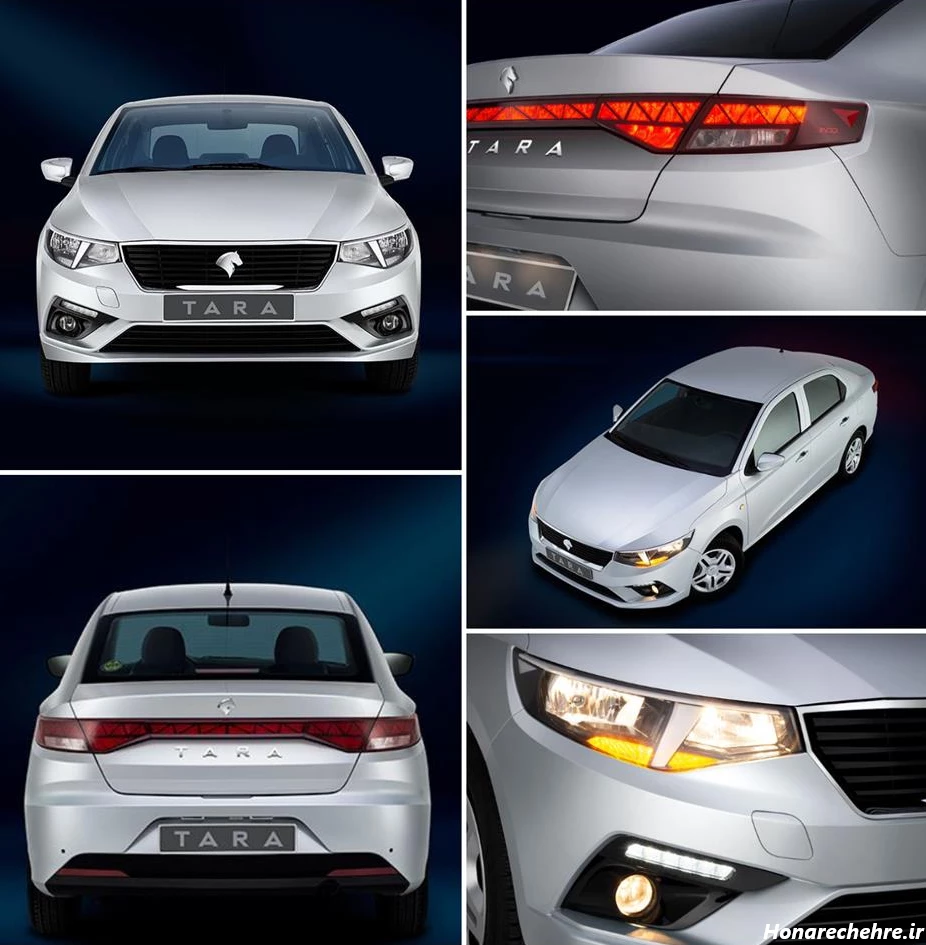 عکس داخل ماشین دنا