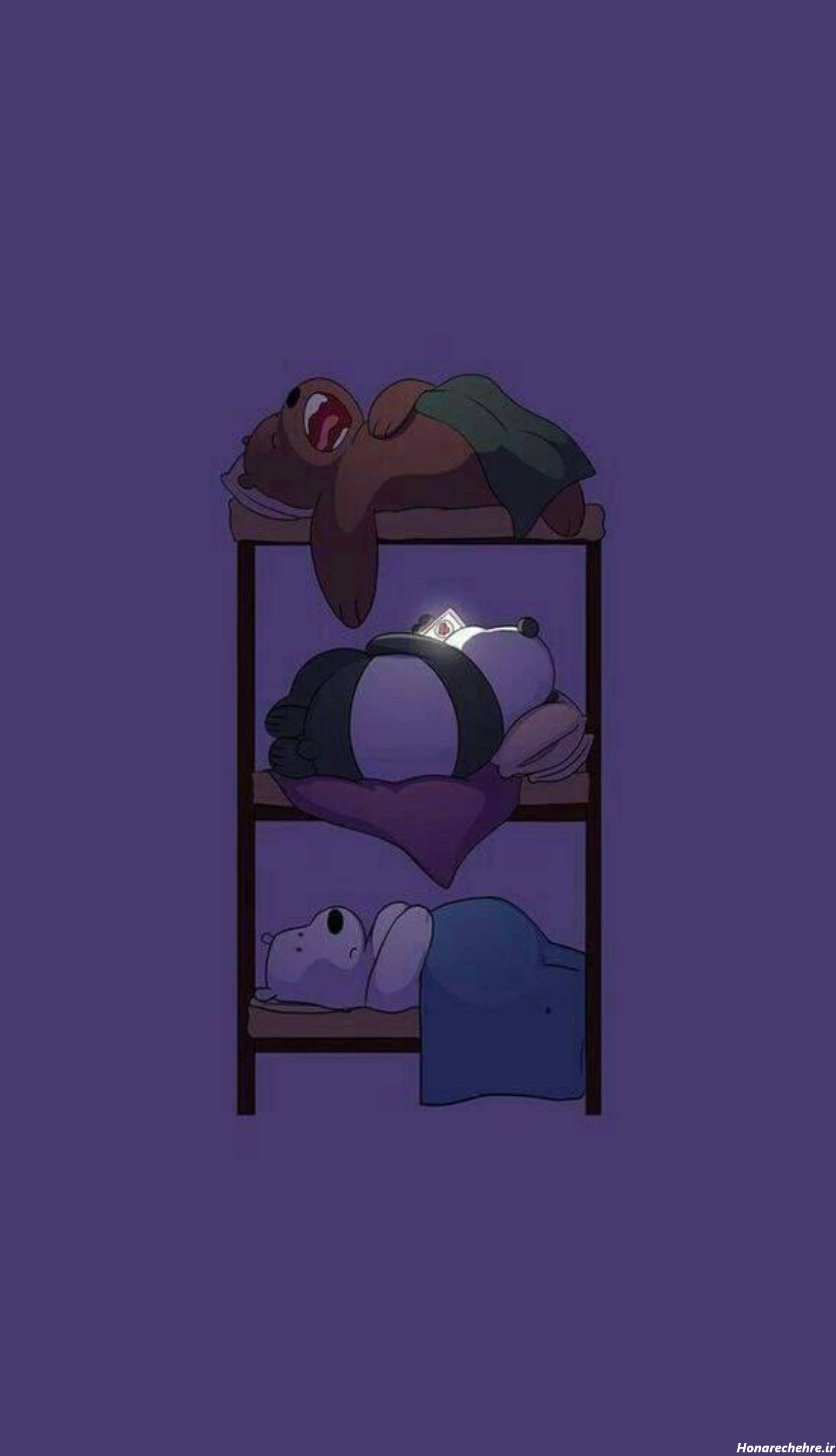 بک گراند بنفش ساده