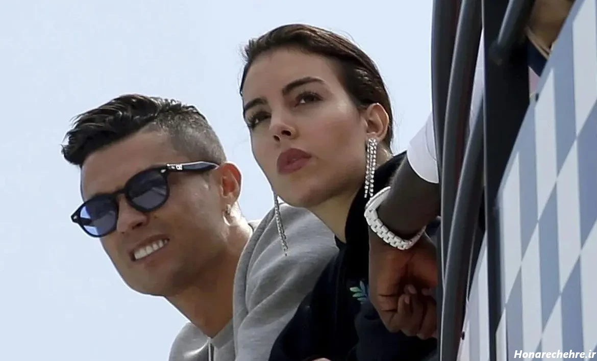 عکس جورجینا و رونالدو