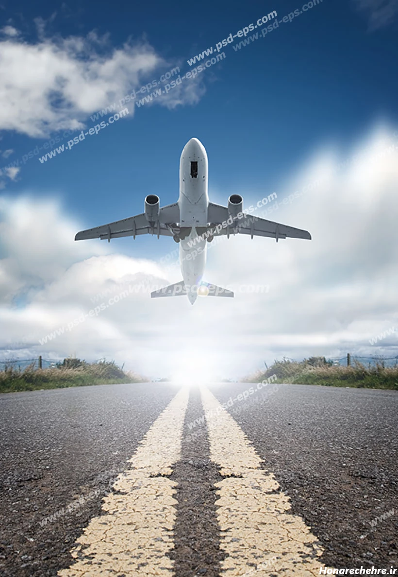 عکس بلیط هواپیما تهران