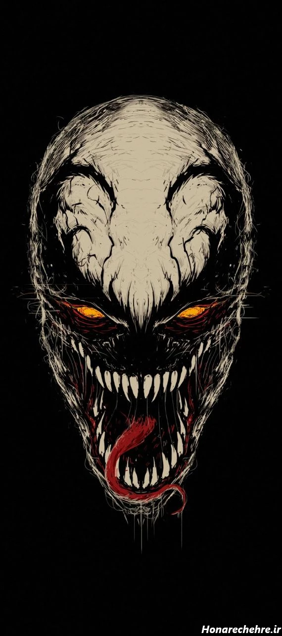 تصویر زمینه پسرانه ترسناک متحرک