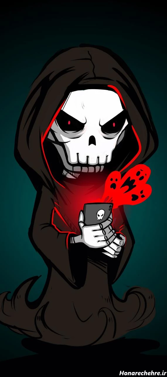 تصویر زمینه پسرانه ترسناک متحرک