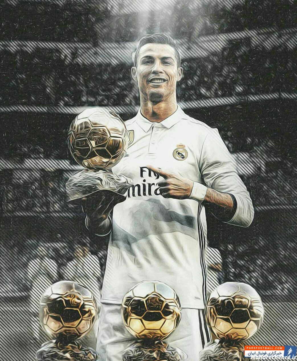 عکس توپ طلا برای پروفایل