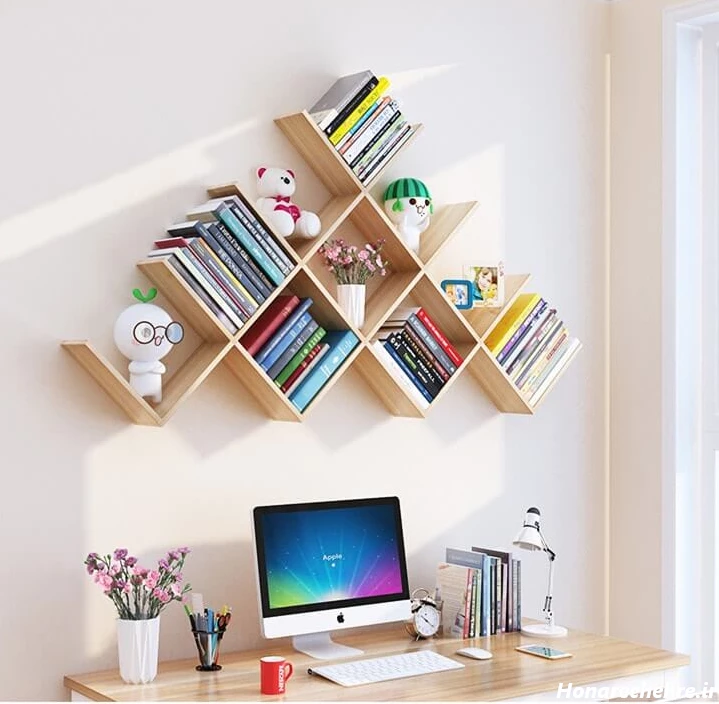 طرح کتابخانه چوبی,
