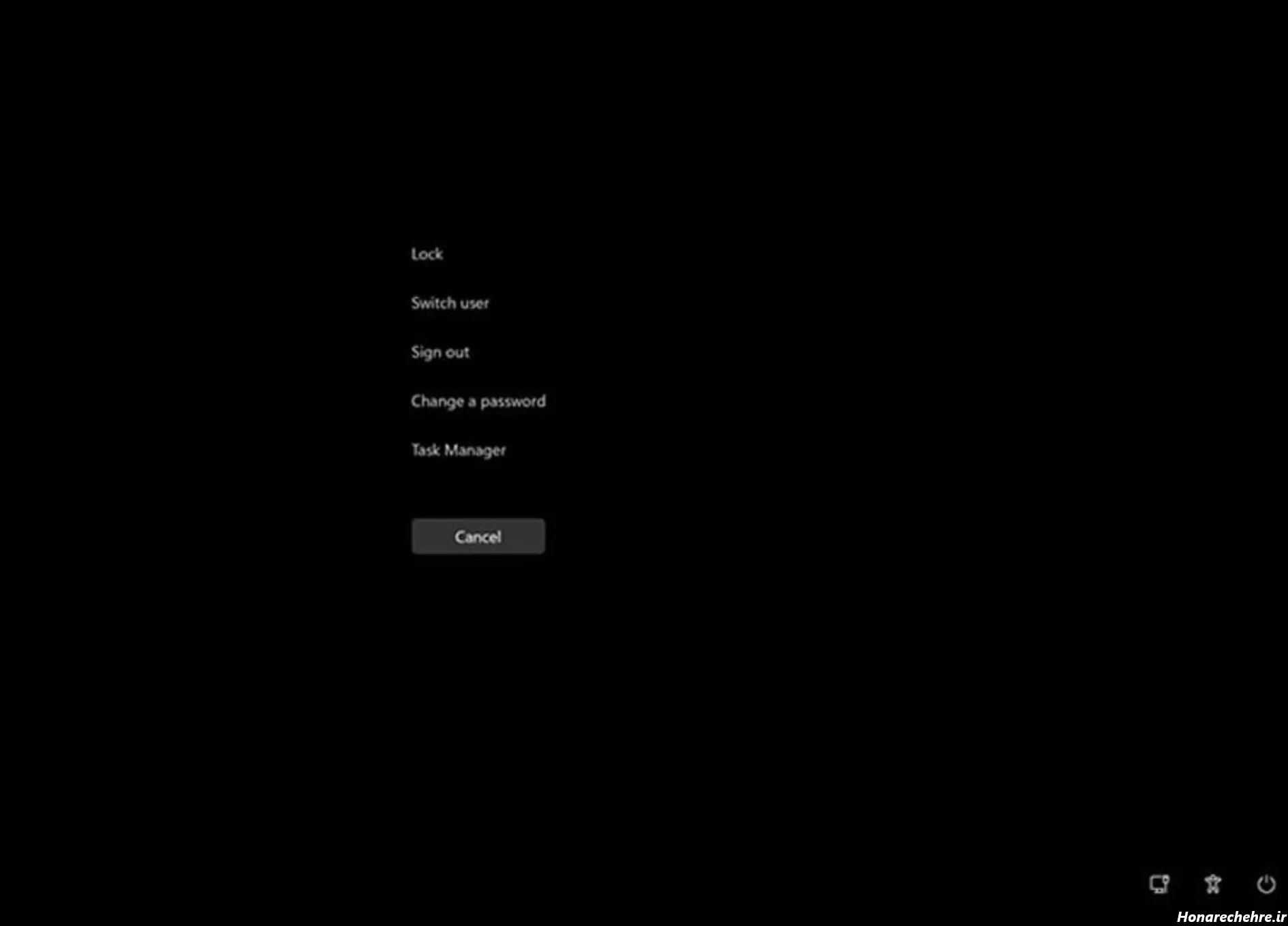 صفحه سیاه و سفید