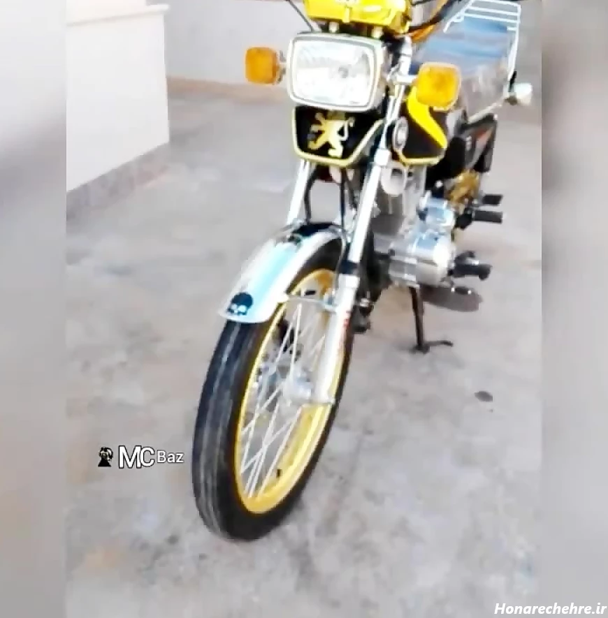 عکس موتور هوندا ۱۲۵ برای پروفایل