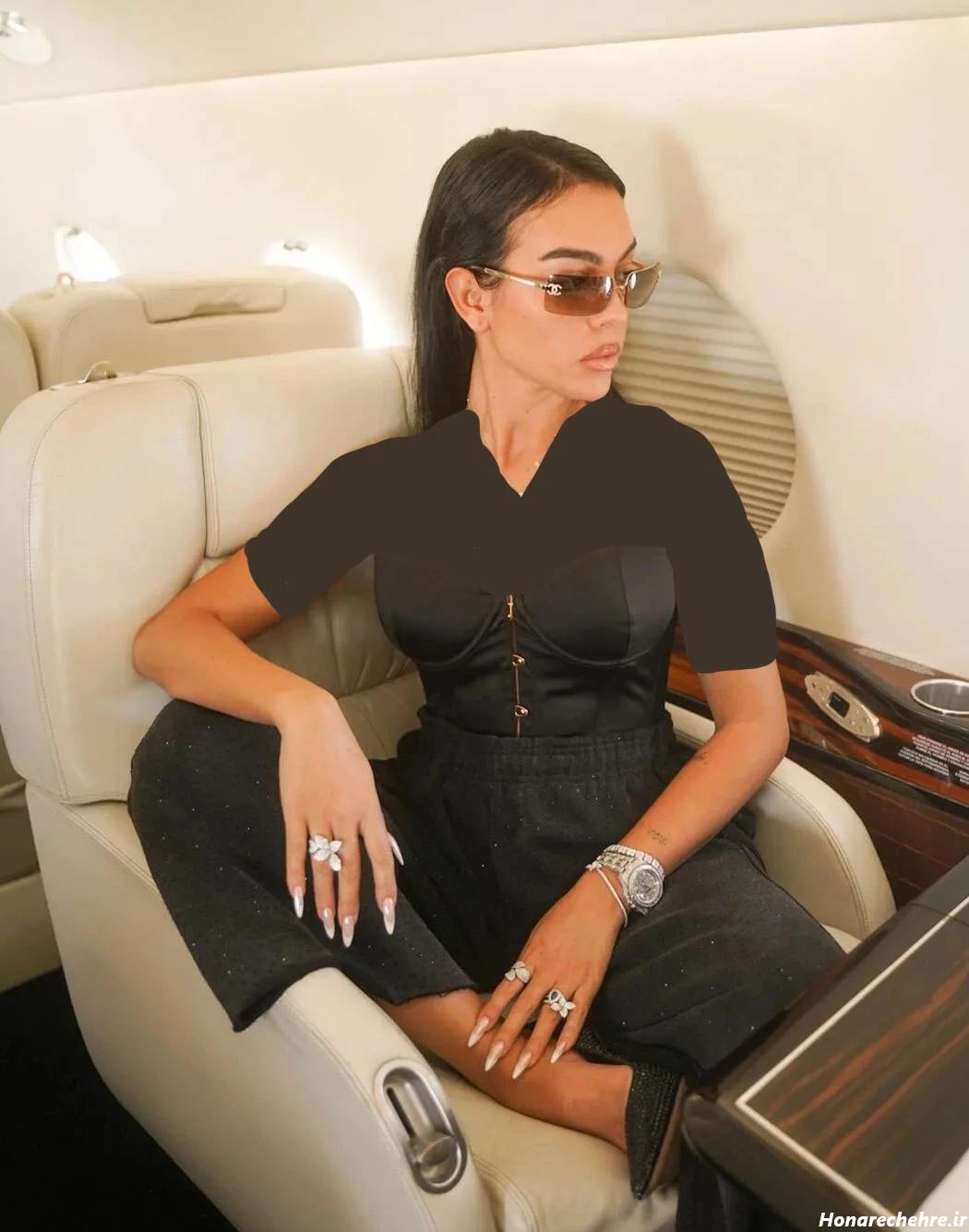 عکس جورجینا و رونالدو