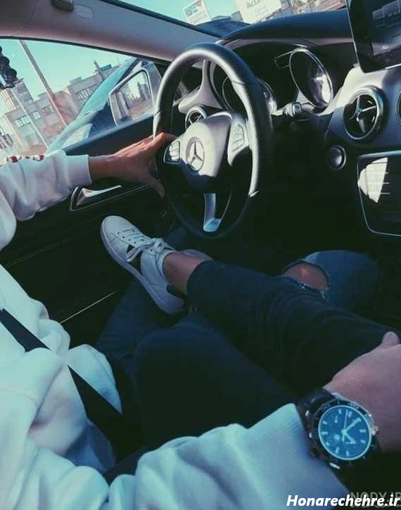 عکس دست دونفره تو ماشین پژو پارس