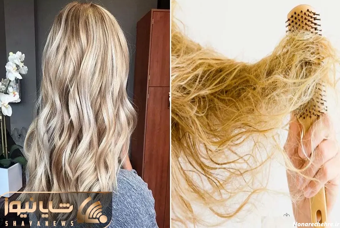 موهای سوخته با دکلره رو چیکار کنیم؟ / اصلا فکر کوتاه کردنشون ...