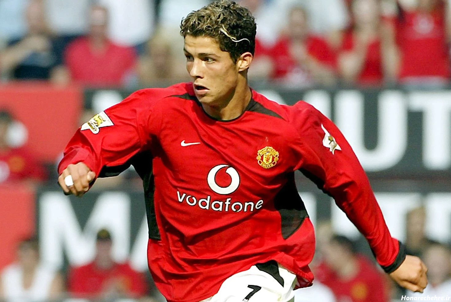 عکس رونالدو در منچستر یونایتد قدیم