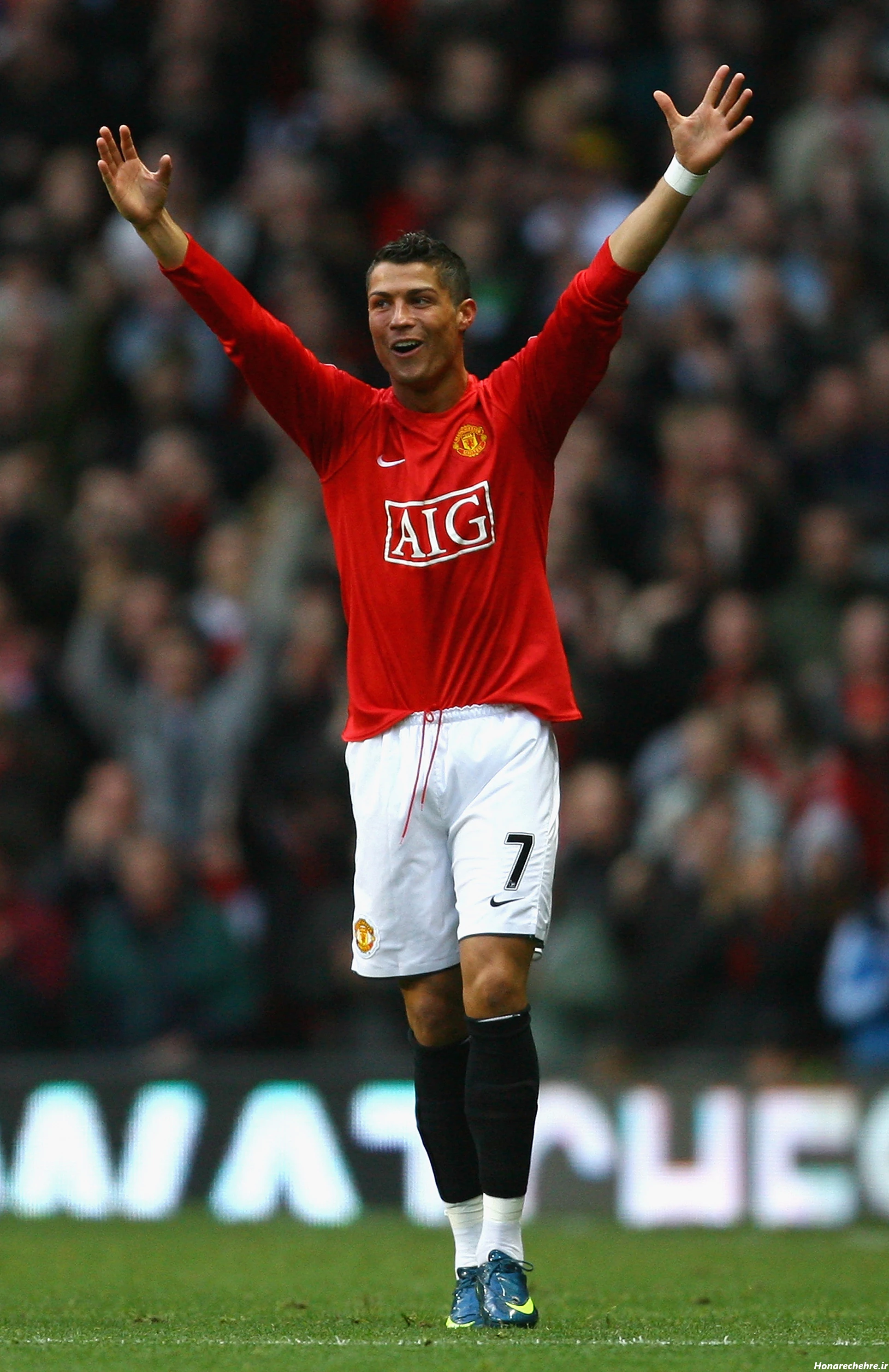 عکس رونالدو در منچستر یونایتد برای تصویر زمینه