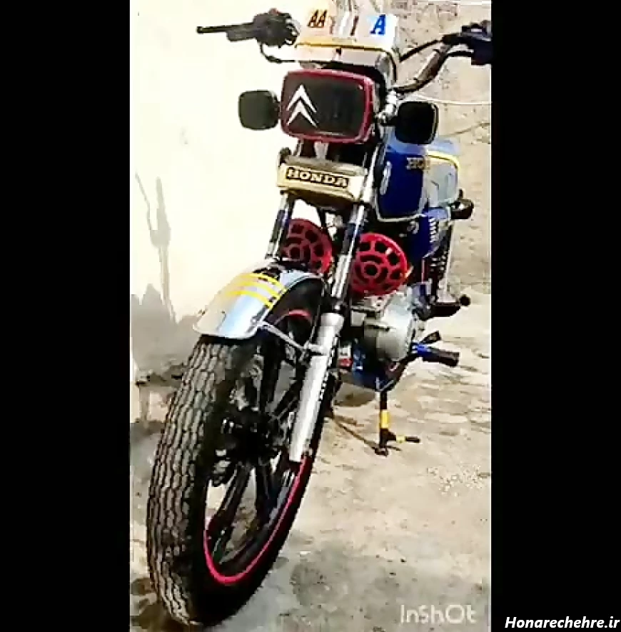 عکس موتور هوندا ۱۲۵ برای پروفایل